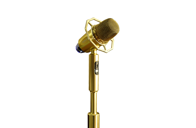 Micro karaoke Äá»©ng Bonus MF8