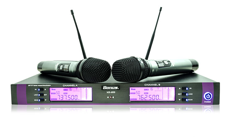 Micro karaoke không dây Bonus Audio MB-6000